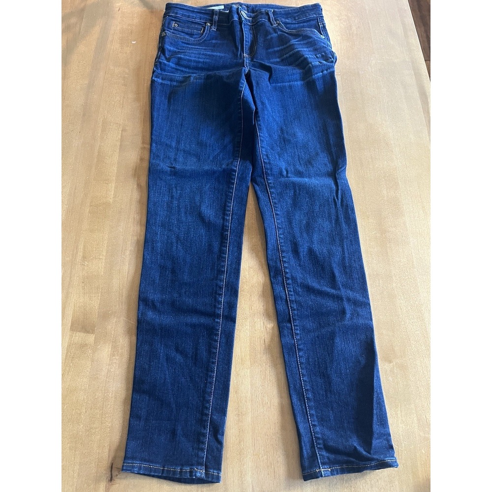 KUT from the Kloth Diana Skinny Jeans Women's Sz 8 Dark Wash Stretch Denim